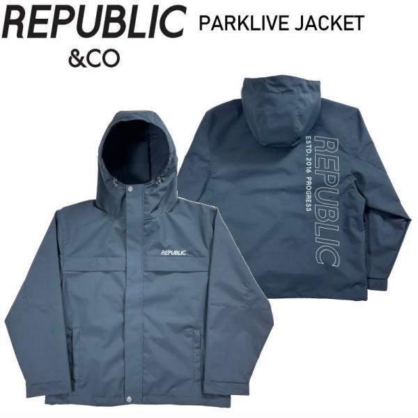 ★ 25-26 REPUBLIC PARKLIVE JACKET カラー:BLACK リパブリック ...