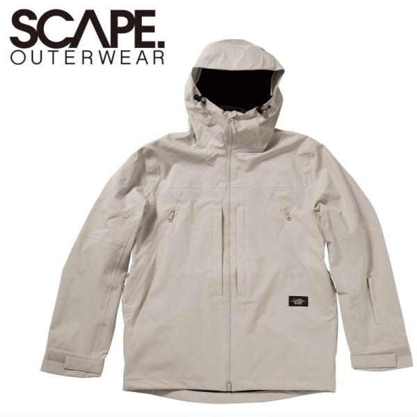 ★ 25-26 SCAPE POW JACKET カラー:SAND エスケープ スノボウェア メンズ...