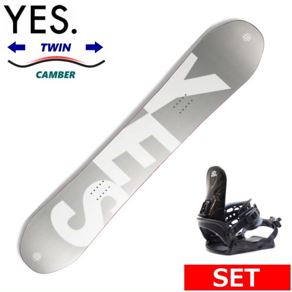 25-26 YES. BASIC+ZUMA BINDING メンズ スノーボード2点セット オールラ...