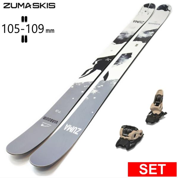 [センター幅105mm 173cm|180cm]ZUMA VIABOOM+SQUIRE 11 26モ...