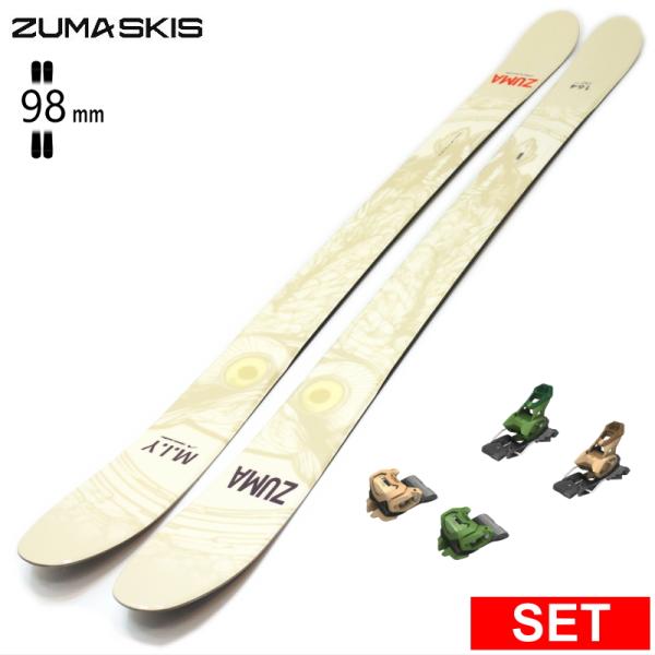 [センター幅98mm 164cm|173cm|179cm]ZUMA M.I.Y+ATTACK 14 ...