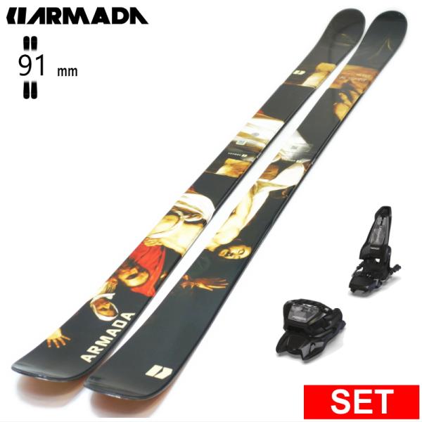 [センター幅91mm 162cm|170cm|178cm]ARMADA EDOLLO 91+GRIF...