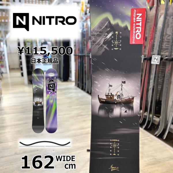 【即納】メンズ スノーボード 板 162wcm NITRO TEAM PRO MK ナイトロ チーム...