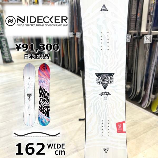メンズ スノーボード 板 日本正規品162cm NIDECKER ALPHA WIDE ナイデッカー...