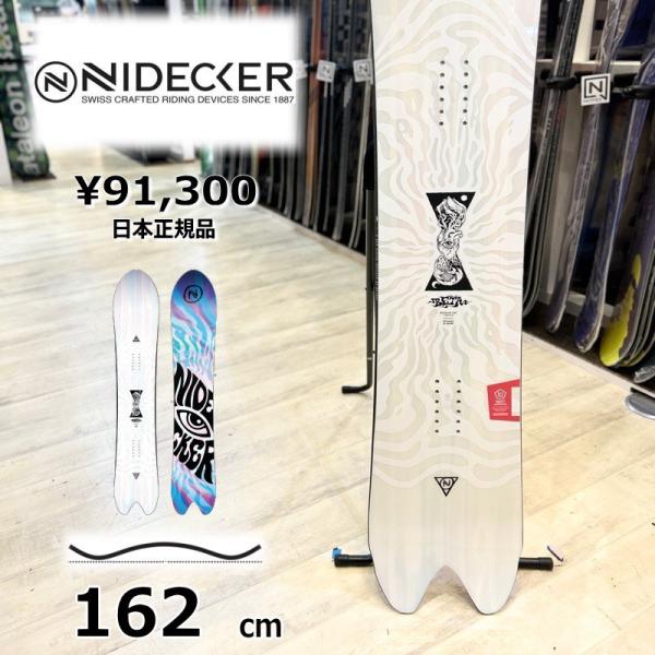 メンズ スノーボード 板 162cm NIDECKER BETA ナイデッカーベータ 25-26 オ...