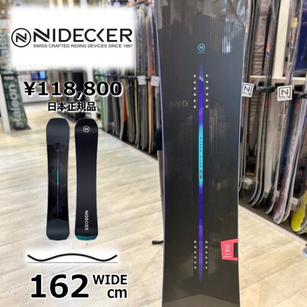 メンズ スノーボード 板 日本正規品162cm NIDECKER BLADE PLUS WIDE ナ...