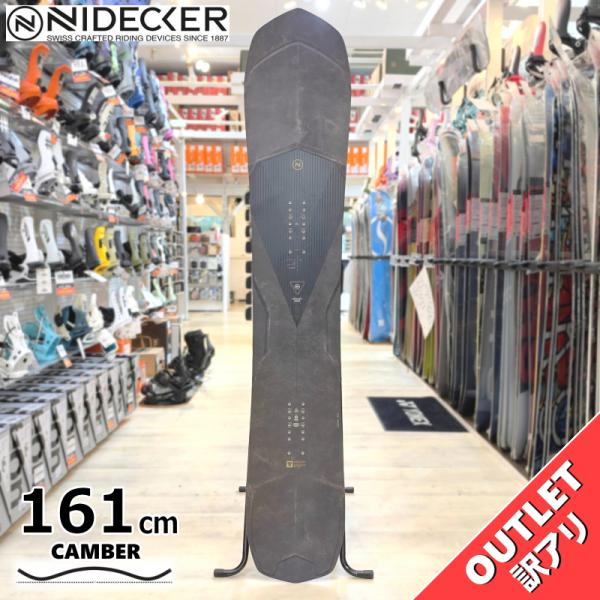 スノーボード 板 型落ち 24-25 NIDECKER MEGALIGHT 161cm ナイデッカー...