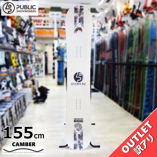 スノーボード 板 型落ち 25-26 PUBLIC PUBLIC Disorder 155cm パブ...