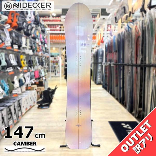 スノーボード 板 型落ち 25-26 NIDECKER MELLOW 147cm ナイデッカー  メ...