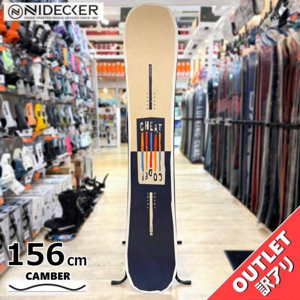 スノーボード 板 型落ち 25-26 NIDECKER CHEAT CODE 156cm ナイデッカ...