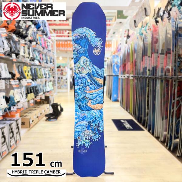 NEVERSUMMER INSTATGATOR LTD 151cm 26-27 メンズ スノーボード...