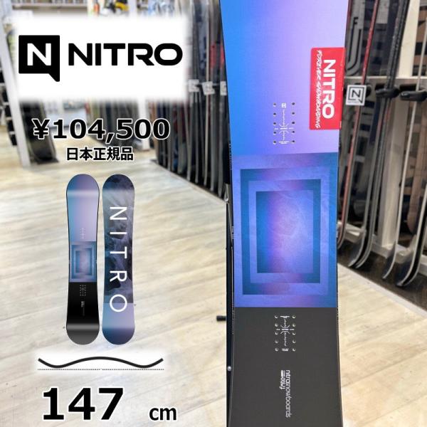 【即納】レディース スノーボード 板 147cm NITRO FATE ナイトロ フェイト 25-2...