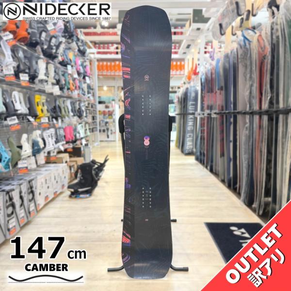 スノーボード 板 型落ち 25-26 NIDECKER VENUS PLUS 147cm ナイデッカ...