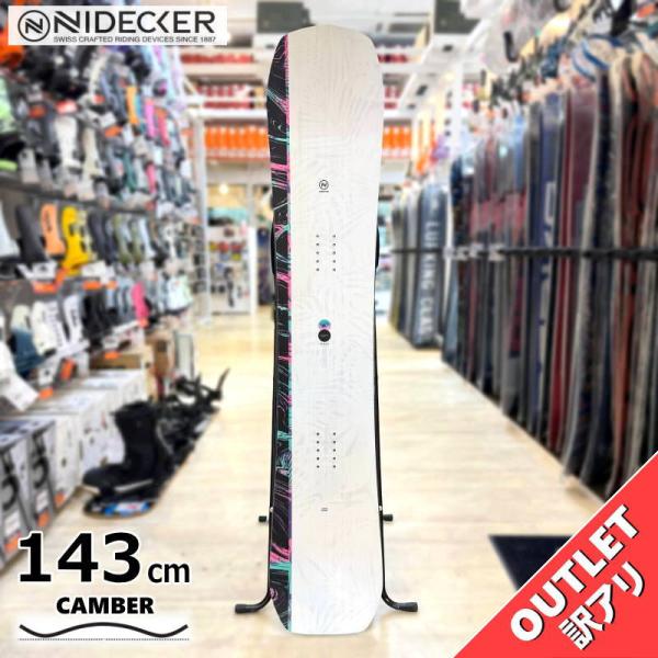 スノーボード 板 型落ち 25-26 NIDECKER VENUS 143cm ナイデッカー  ヴィ...