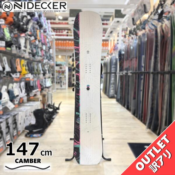 スノーボード 板 型落ち 25-26 NIDECKER VENUS 147cm ナイデッカー  ヴィ...