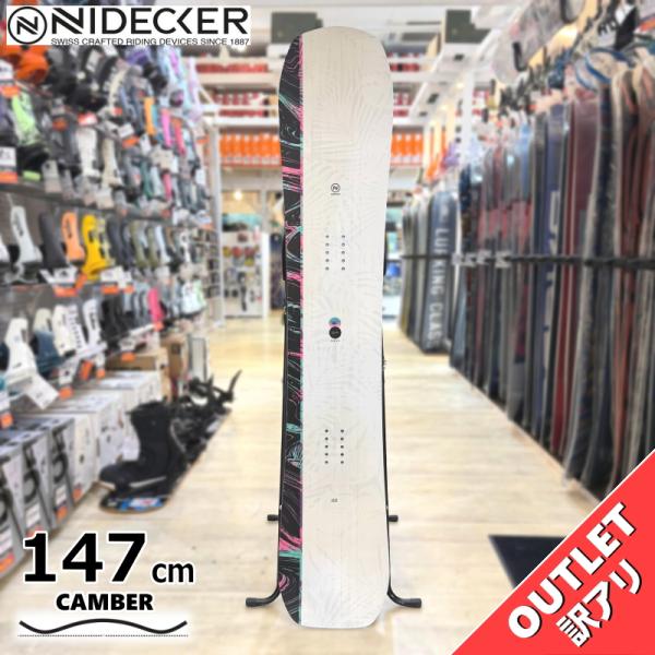 スノーボード 板 型落ち 25-26 NIDECKER VENUS 147cm ナイデッカー  ヴィ...