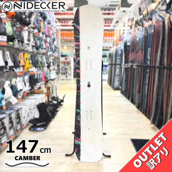 スノーボード 板 型落ち 25-26 NIDECKER VENUS 147cm ナイデッカー  ヴィ...