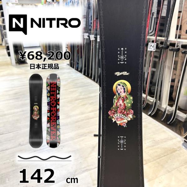 【即納】レディース スノーボード 板 142cm NITRO DEMAND LTD GULLWING...