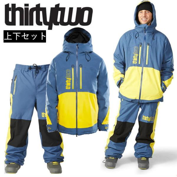 スノボウェア 上下セット サーティーツー THIRTYTWO スノーボード ジャケット パンツ JA...