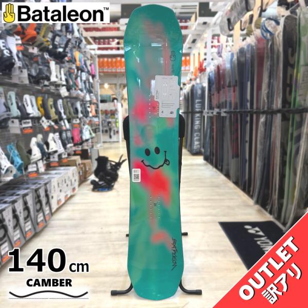 スノーボード 板 型落ち キッズ 25-26 BATALEON Evil Teen 140cm バタ...