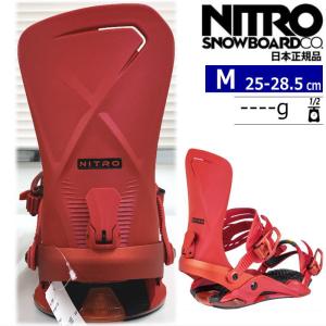 23-24 NITRO PHANTOM カラー:Red Mサイズ ナイトロ ファントム メンズ スノーボード ビンディング バインディング日本正規品｜off-1