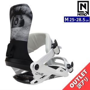 【OUTLET】 23-24 NITRO  ONE カラー:EyeSeeYou Mサイズ ナイトロ メンズ スノーボード ビンディング バインディング 型落ち｜off-1