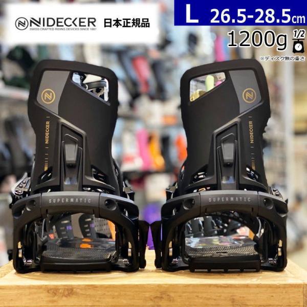 25-26 NIDECKER OG-SUPERMATIC カラー:BLACK Lサイズ ナイデッカー...