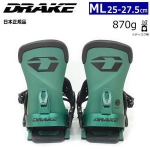 DRAKE スノーボードビンディング FIFTY LTD サイズM DRAKE（ドレイク） 予約 フィフティ LTD FIFTY LTD メンズ 26-27