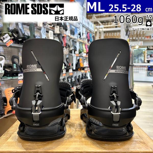 25-26 ROME KATANA AW FASE カラー:BLACK M/Lサイズ ローム メンズ...