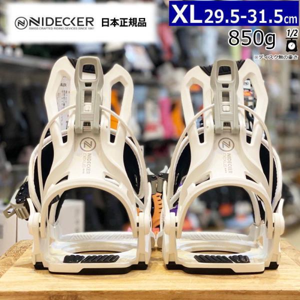 25-26 NIDECKER FLOW NEXUS カラー:WHITE XLサイズ ナイデッカー メ...