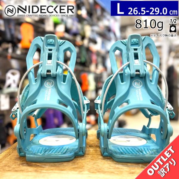 【ラスト１点】 未使用OUTLET24-25 NIDECKER FLOW NEXUS AQUA Lサ...