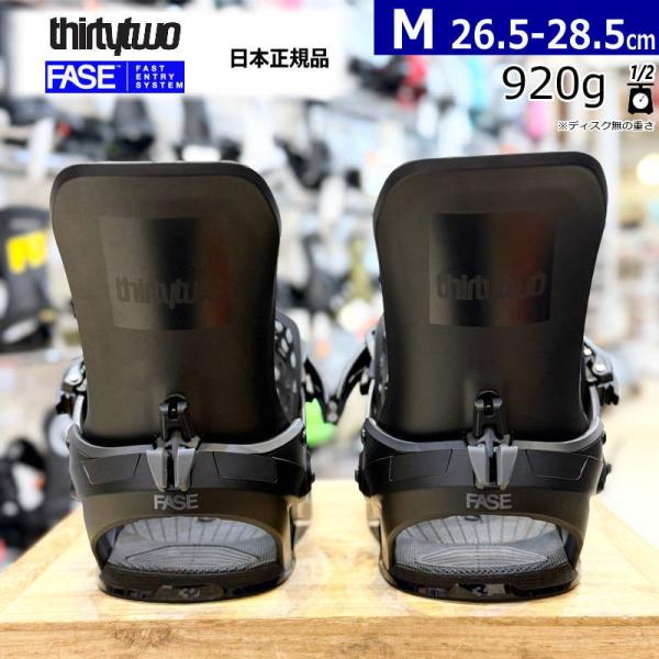 26-27 THIRTYTWO T32M FASE カラー:BLACK Mサイズサーティーツー メン...