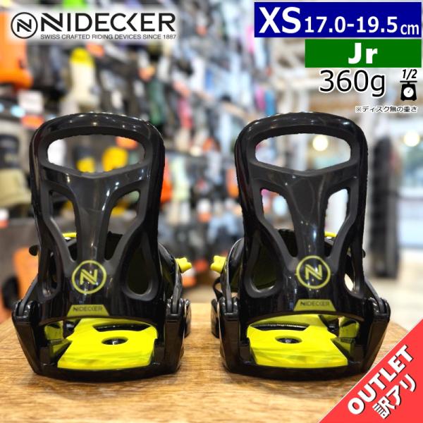 【ラスト１点】 【未使用OUTLET】 24-25 NIDECKER MAGIC BLACK XS ...