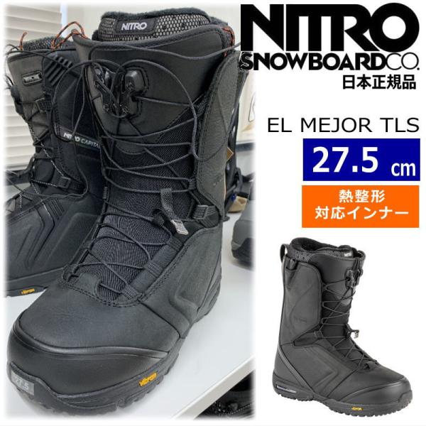 【ラスト１点】 23-24 NITRO EL MEJOR TLS カラー:Black 27.5cm ...