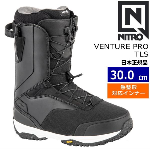 【ラスト１点】 24-25 NITRO VENTURE PRO TLS カラー:BLACK 30cm...
