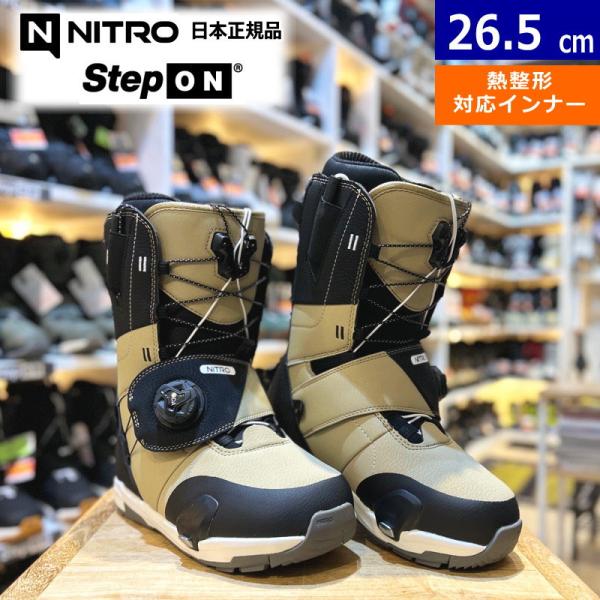25-26 NITRO VENTURE STEP ON TLS カラー:Desert-Black 2...