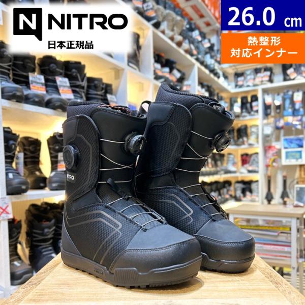 25-26 NITRO SENTINEL BOA カラー:Black 26cm ナイトロ センチネル...