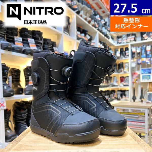 25-26 NITRO SENTINEL BOA カラー:Black 27.5cm ナイトロ センチ...