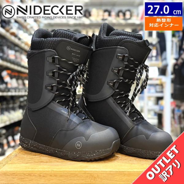 【ラスト１点】 【OUTLET】24-25 NIDECKER RIFT LACE カラー:BLACK...