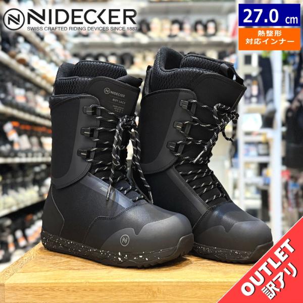 【ラスト１点】 【OUTLET】24-25 NIDECKER RIFT LACE カラー:BLACK...