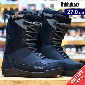 【アウトレット】メンズ スノーボードブーツ 25-26 THIRTYTWO SHIFTY LACE '25 BLACK 27cm サーティーツー 型落ち 日本正規品