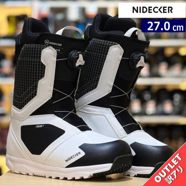 【アウトレット】メンズ スノーボードブーツ 25-26 NIDECKER CASCADE カラー:B...