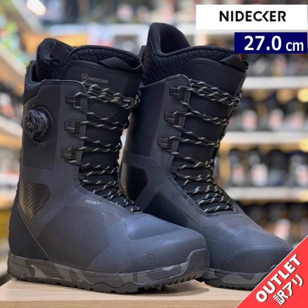 【アウトレット】メンズ スノーボードブーツ 25-26 NIDECKER KITA LACE HYB...