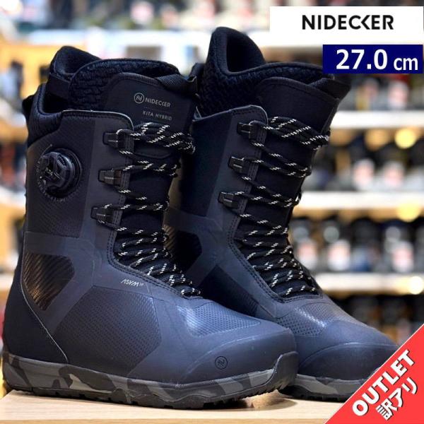 【アウトレット】メンズ スノーボードブーツ 25-26 NIDECKER KITA LACE HYB...
