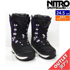 【OUTLET】23-24 NITRO BIANCA TLS カラー:Black Purple 24.5cm ナイトロ ビアンカ レディース スノーボードブーツ 型落ち 日本正規品｜off-1