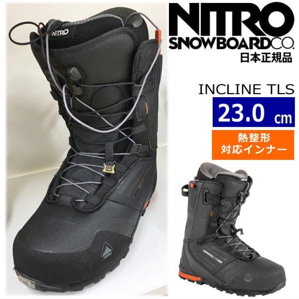 【ラスト１点】 23-24 NITRO INCLINE TLS カラー:Black 23cm ナイト...