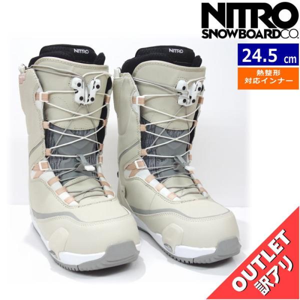 【OUTLET】23-24 NITRO CAVE STEP ON TLS カラー:Sand Rose...