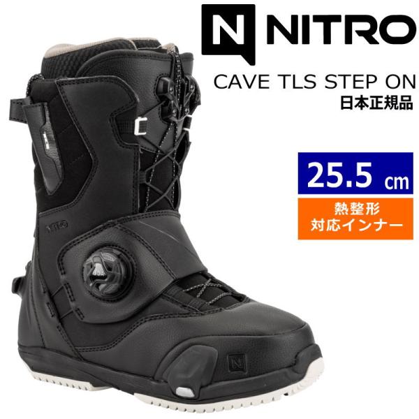 【ラスト１点】 24-25 NITRO CAVE TLS STEP ON カラー:BLACK 25....