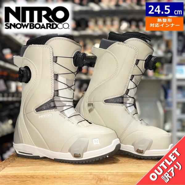 【ラスト１点】 【OUTLET】24-25 NITRO DYNASTY BOA カラー:SAND 2...