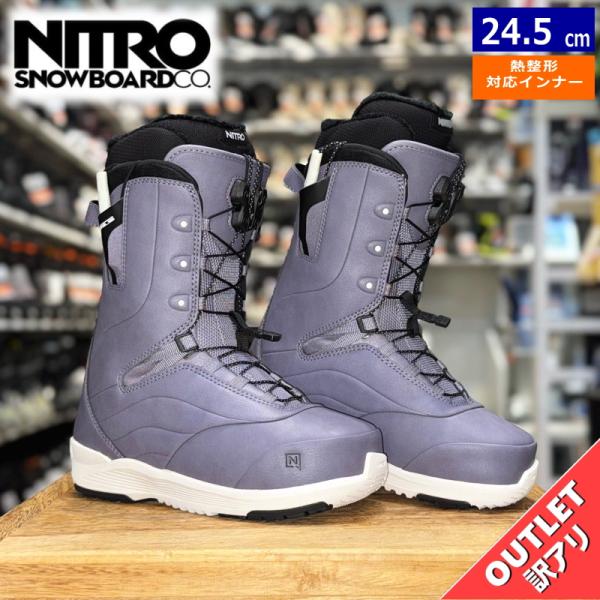 【ラスト１点】 【OUTLET】24-25 NITRO CROWN TLS カラー:LILAC 24...